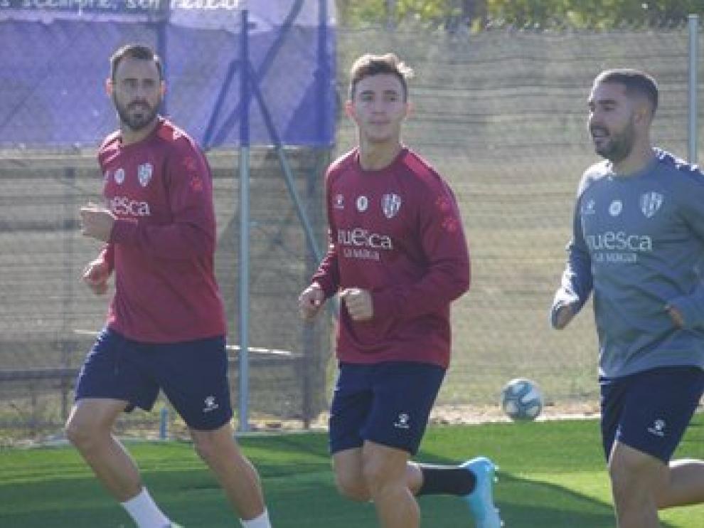 Pedro López y Dani Escriche han trabajado al margen este martes.