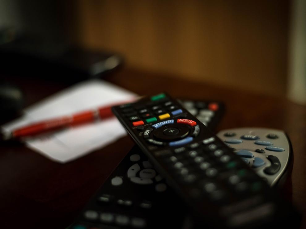 televisión, mando televisión