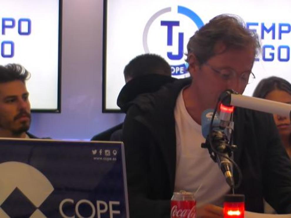 Paco González durante el programa 'Tiempo de juego'