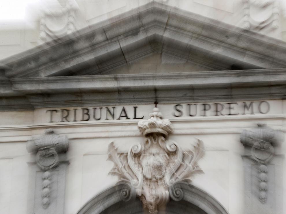 Fachada del Tribunal Supremo.