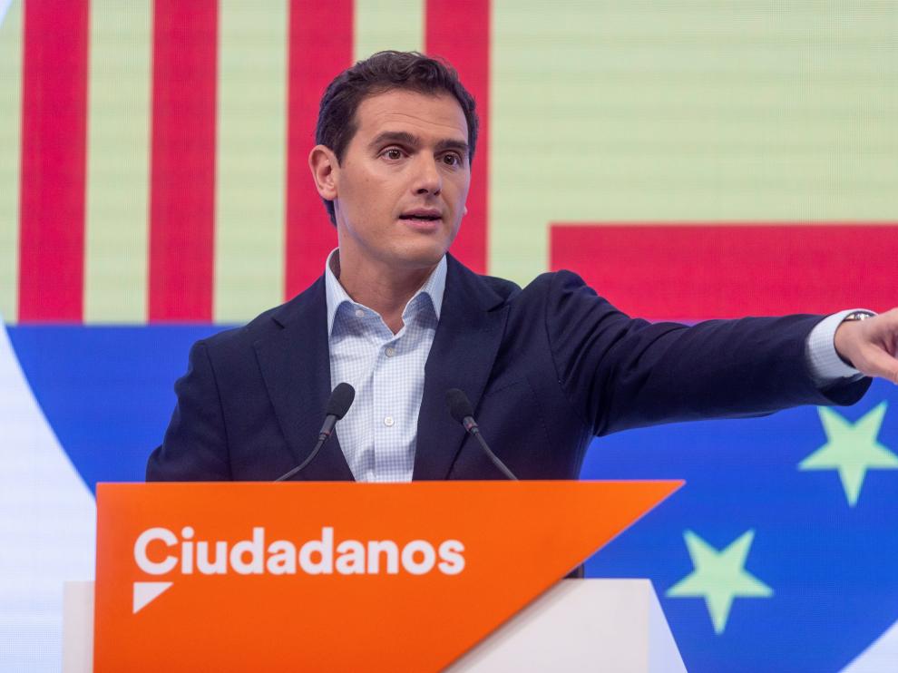 Rivera, este viernes en Madrid