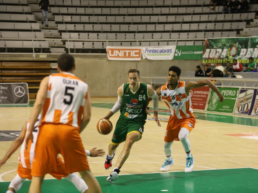 David Skara ha sido el jugador más destacado del Levitec con 18 puntos.