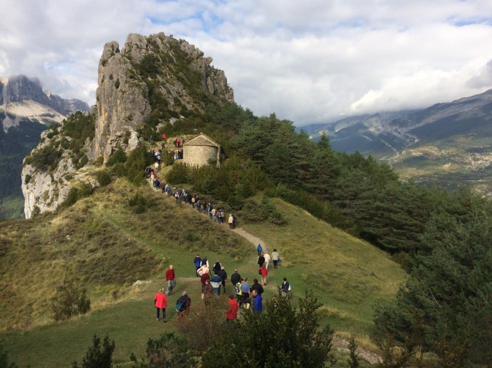 Esta ermita es la más antigua de las siete que hay en Tella.