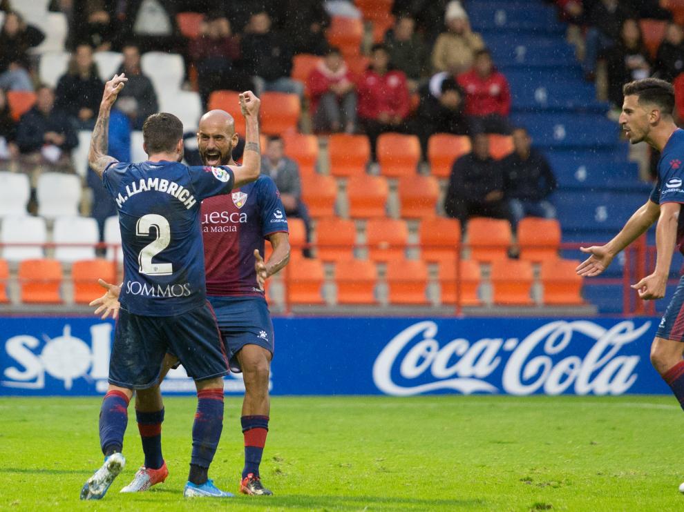 Partido entre el Lugo y la SD Huesca.