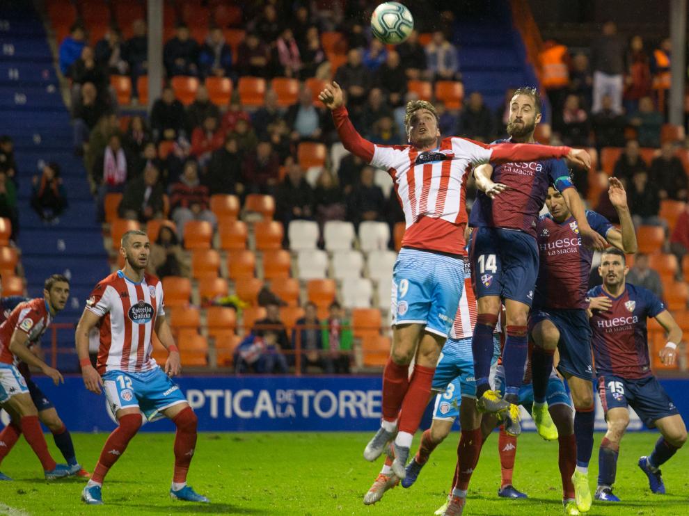 Lugo. Estadio Anxo Carro. Liga Smartbank. CD Lugo - SD Huesca