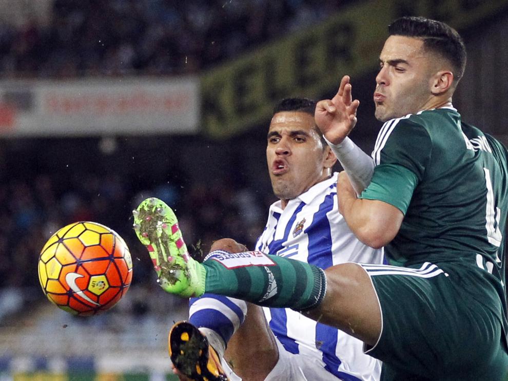 Jonathas, en su etapa en la Real Sociedad