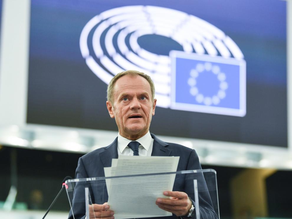 El presidente del Consejo Europeo, Donald Tusk.