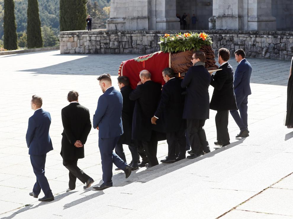 Exhumación de Franco en el Valle de los Caídos