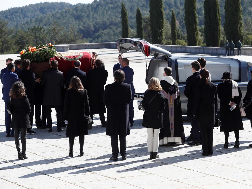 Exhumación de Franco en el Valle de los Caídos