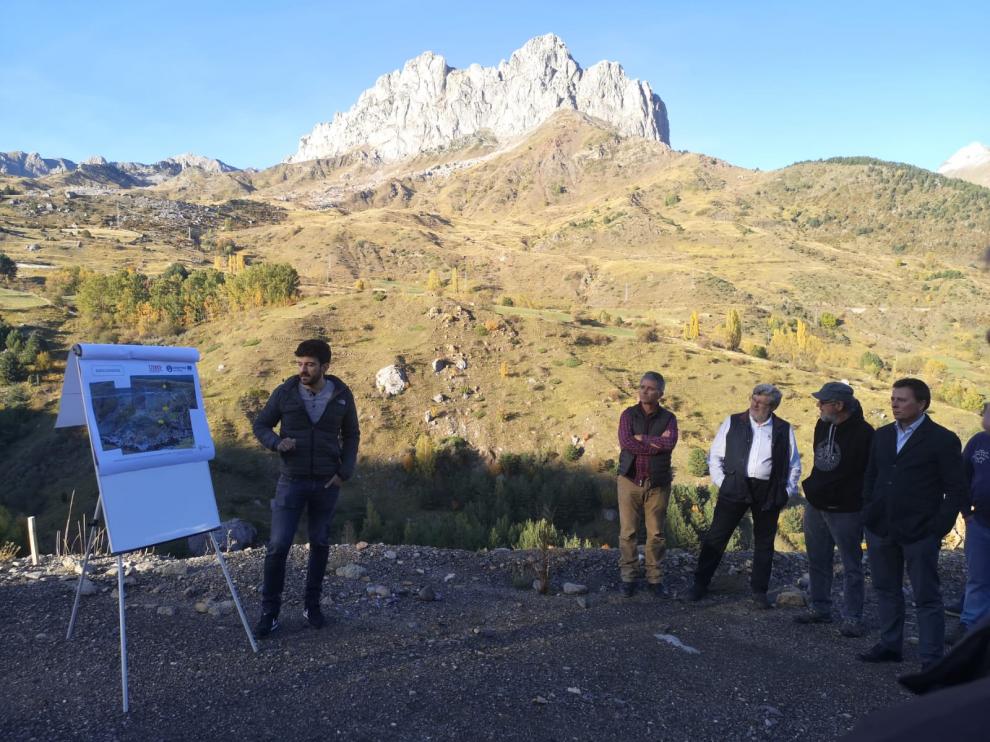 El curso ha finalizado este viernes con una visita para conocer las actuaciones en la A-136, en Portalet.
