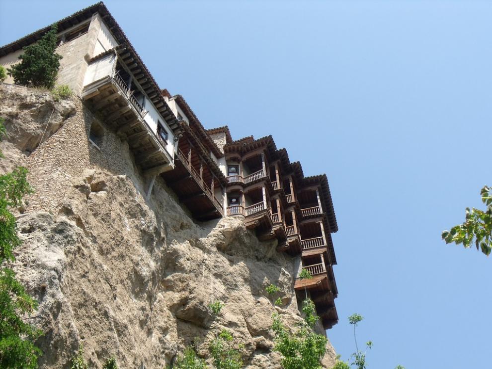 Imagen de las Casas Colgadas de Cuenca.