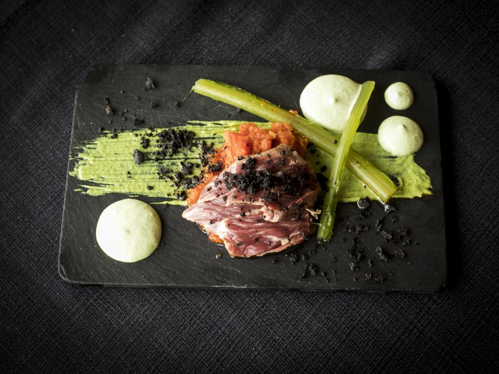 El tataki baturro, tapa con la que el restaurante Casa y Tinelo ganó el concurso del año pasado.