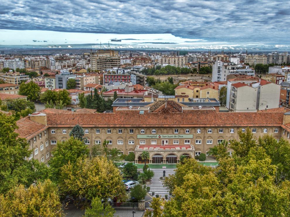 Vista del Hospital San Juan de Dios, el primer hospital 100% sostenible.
