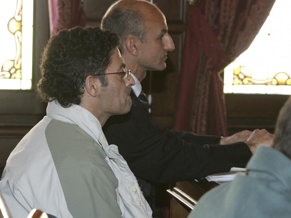 Imagen de archivo del juicio con José María Guerrero, el condenado, en primer plano.