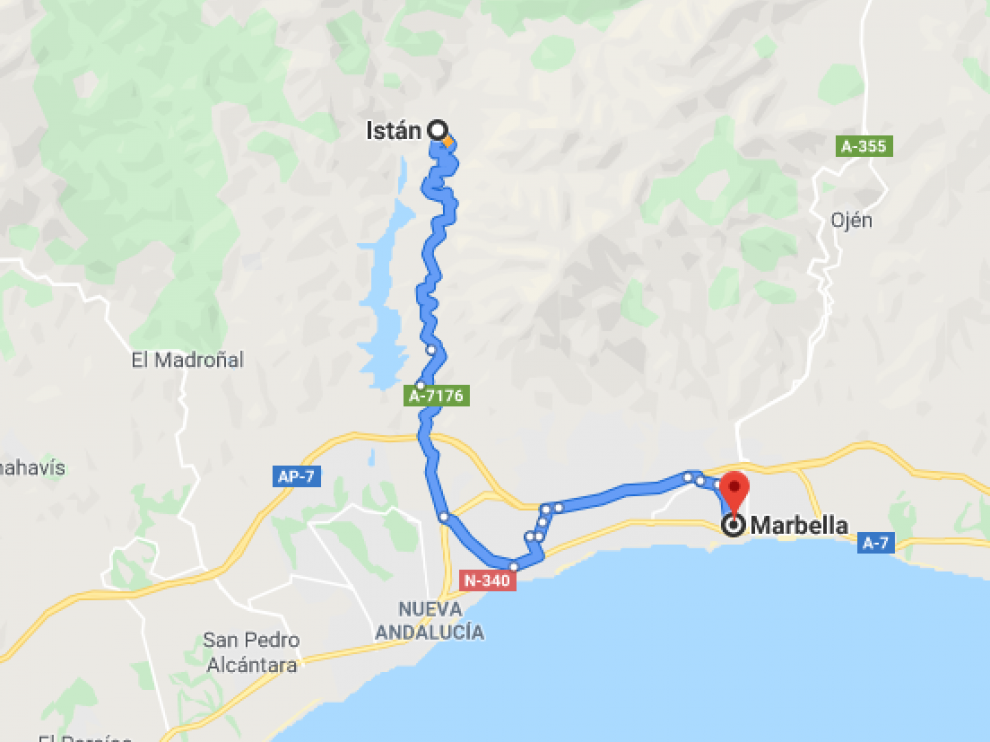 El cadáver se ha hallado entre Istán y Marbella