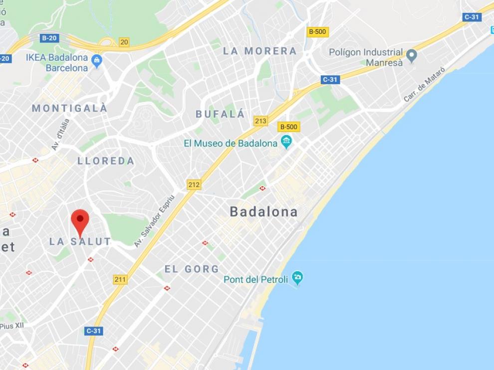 El barrio de la Salut, donde han ocurrido los hechos.