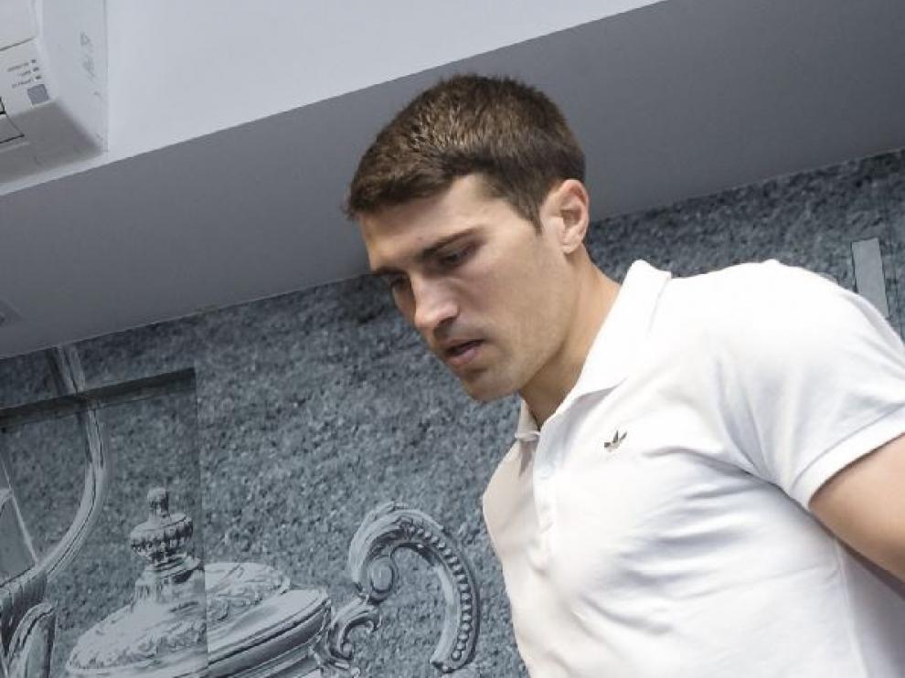 Alberto Zapater, capitán del Real Zaragoza.