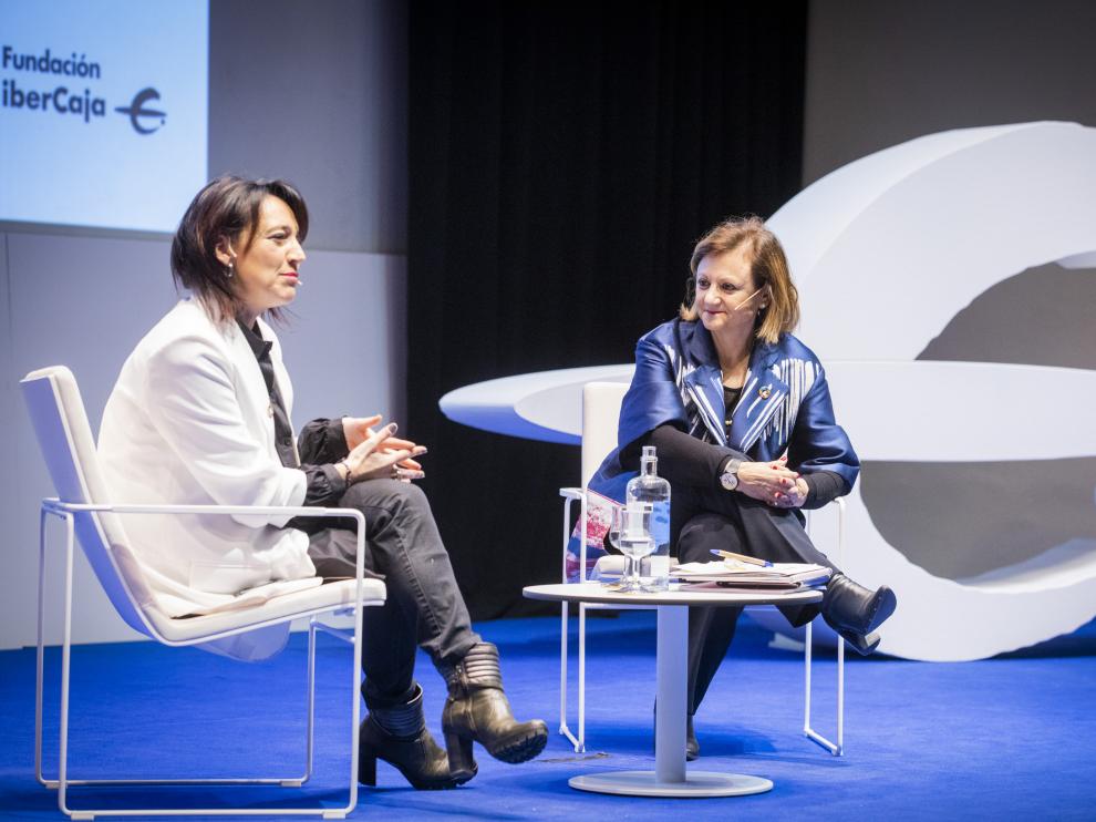 Cristina Gallach, Alto Comisionado del Gobierno de España de la Agenda 2030, en una jornada RSC de Fundación Ibercaja.