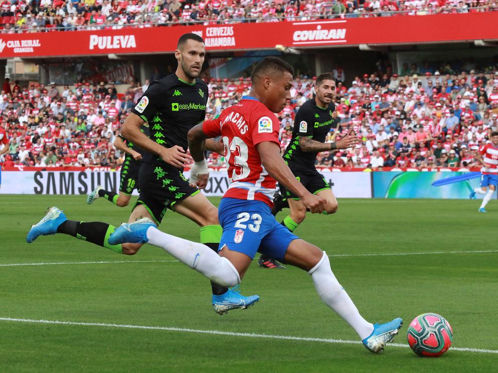 Darwin Machís, durante el partido del pasado fin de semana.