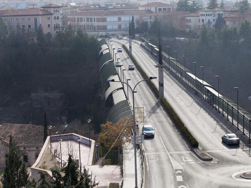 Viaducto nuevo de Teruel. Foto Antonio Garcia/Bykofoto. 11-01-14