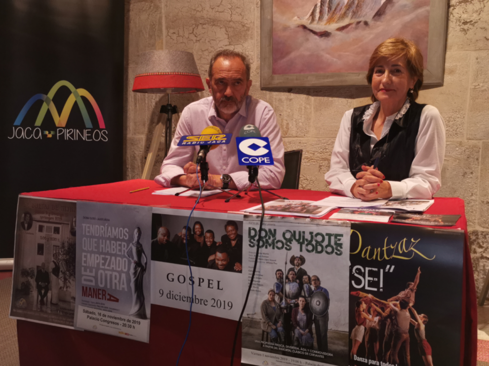 Presentación de la agenda cultural de Jaca de los meses de noviembre y diciembre.