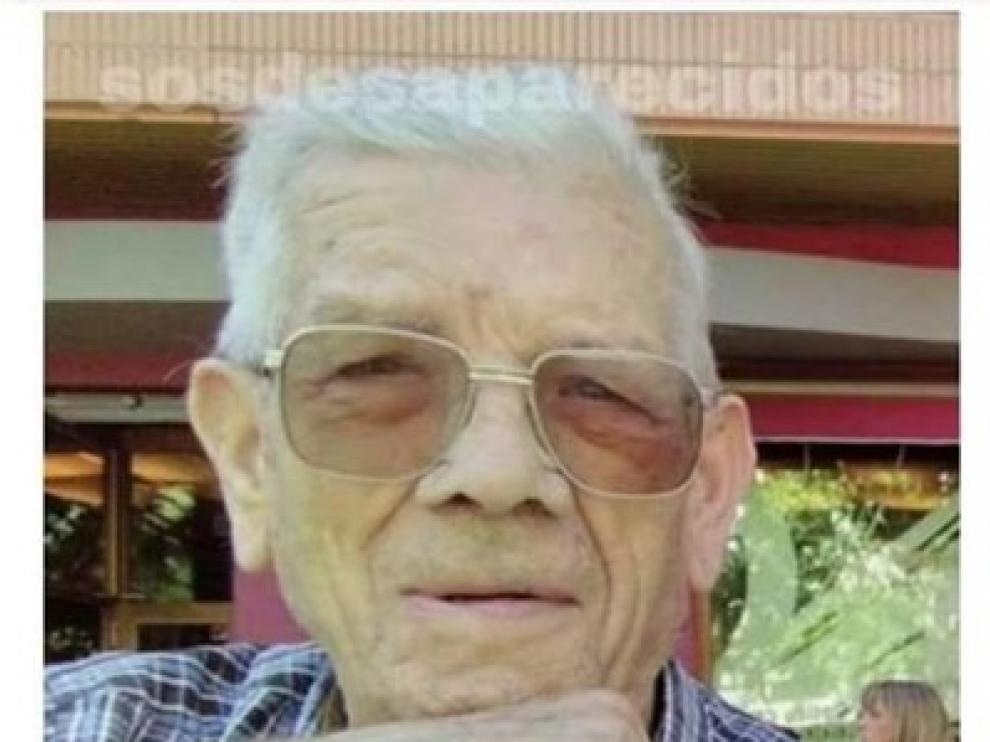 Fotografía del desaparecido, Tomás Sancho, difundida por la Asociación de Desaparecidos.