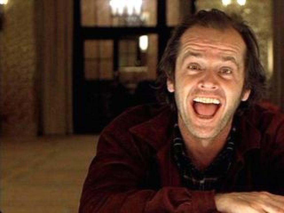 Jack Nicholson y su risa en 'El resplandor', que hiela la sangre.