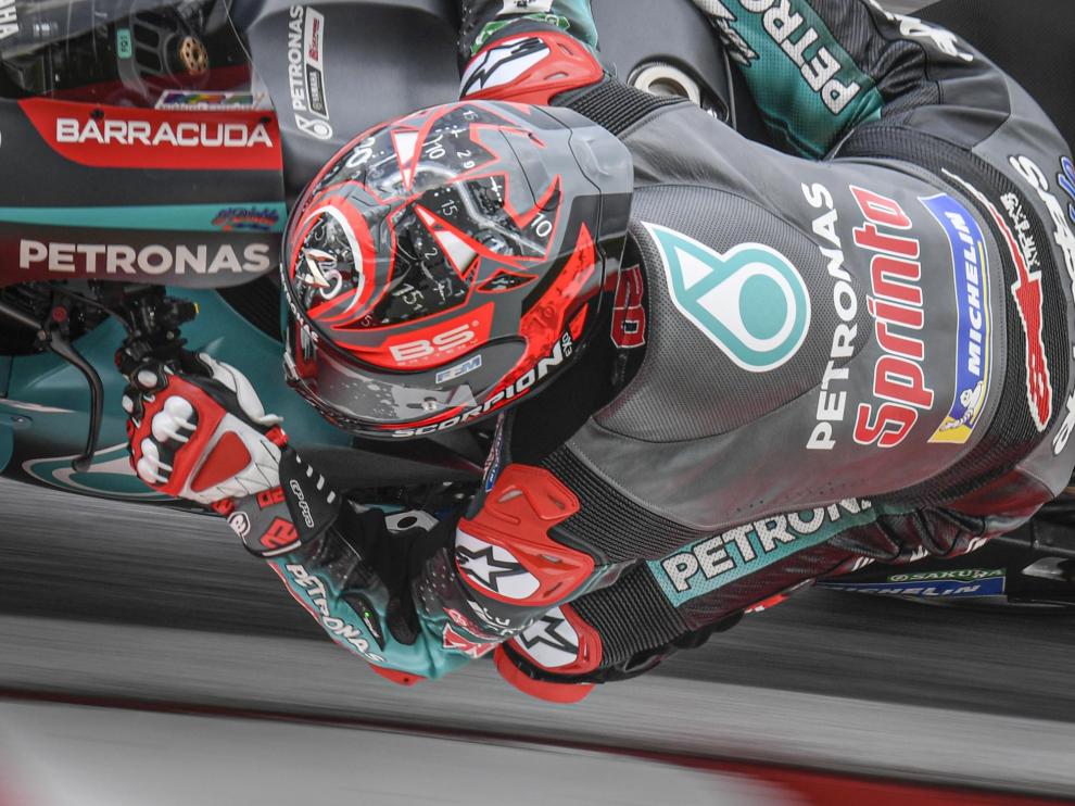 El francés de Yamaha, Fabio Quartararo.