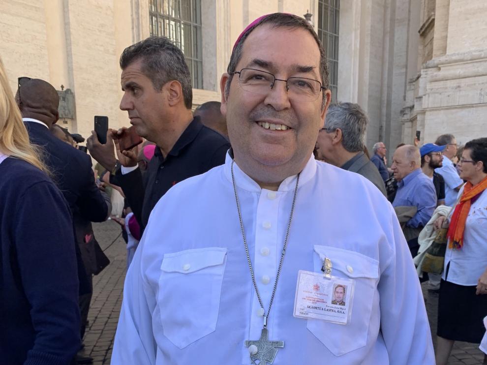 Miguel Olaortúa, en una foto publicada este viernes por la Conferencia Episcopal Peruana.