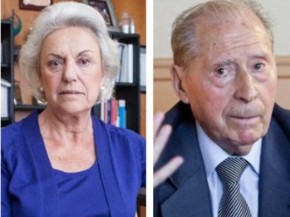 Pilar Muro y Ángel Luengo.