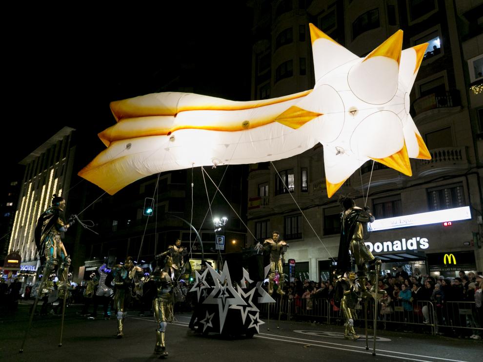 Imagen de un momento de la cabalgata de Reyes del año pasado.
