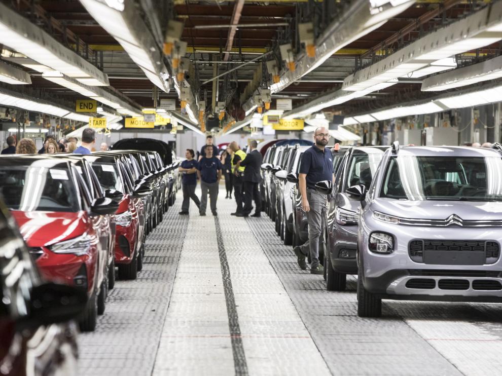 Instalaciones de la planta de Opel PSA