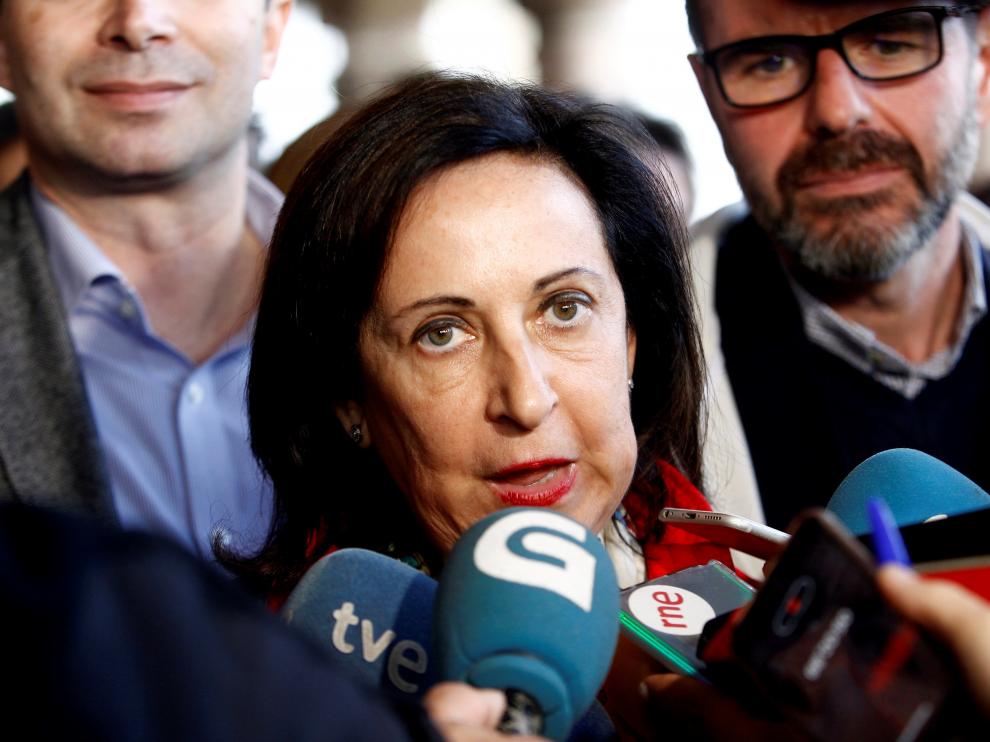 La ministra de Defensa en funciones, Margarita Robles.
