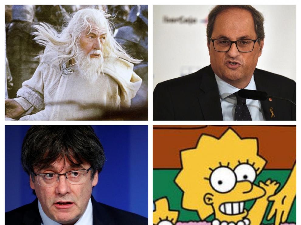 Los CDR detenidos tenían nombres en clave para Torra y Puigdemont, 'Gandalf' y 'Lisa'.