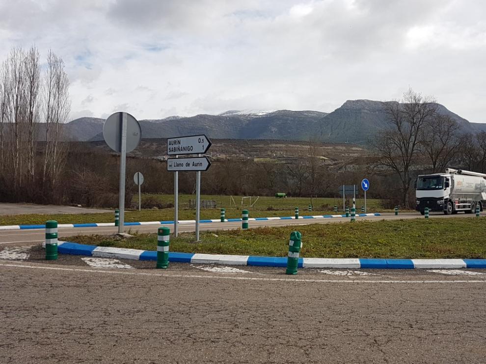 Cruce donde está colocado el radar