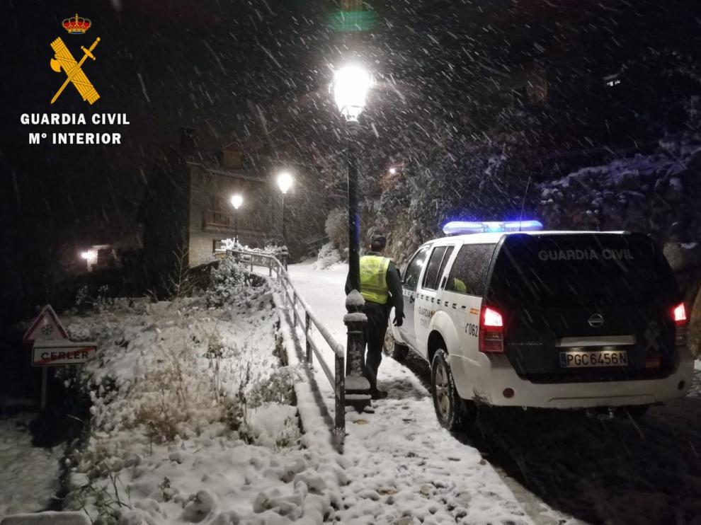 La Guardia Civil ha realizado numerosos auxilios debido al temporal.