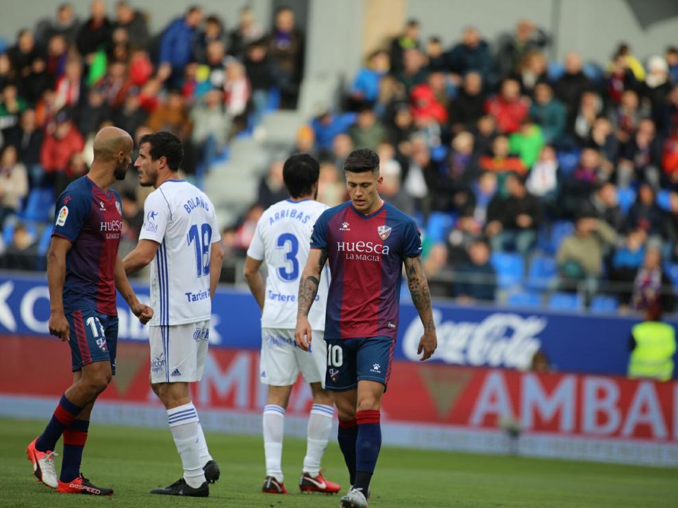 El partido entre la SD Huesca y el Oviedo