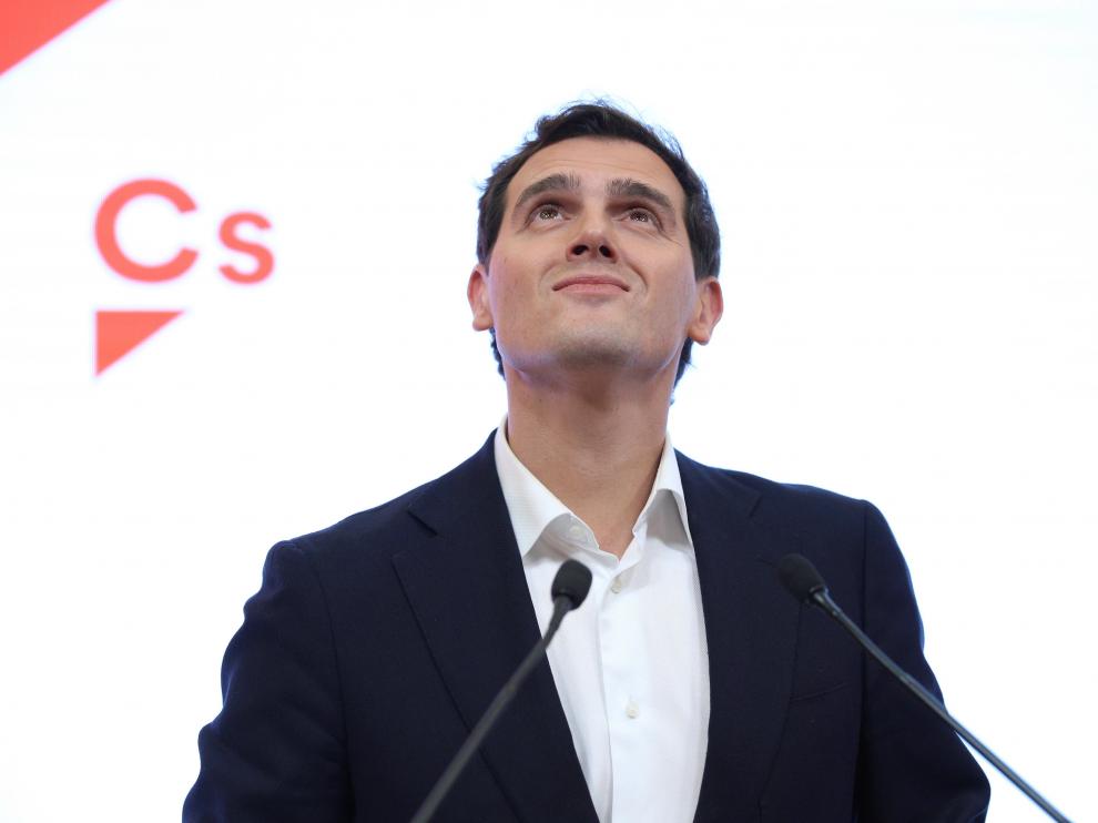Comparecencia de Albert Rivera este lunes