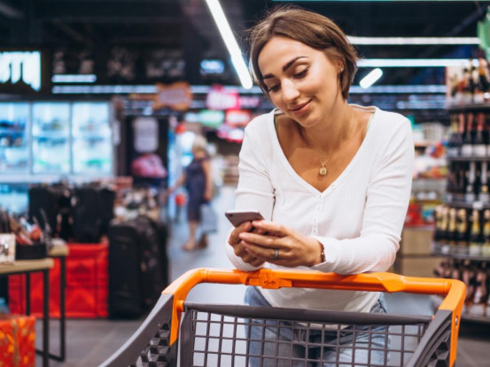 Mujer compras