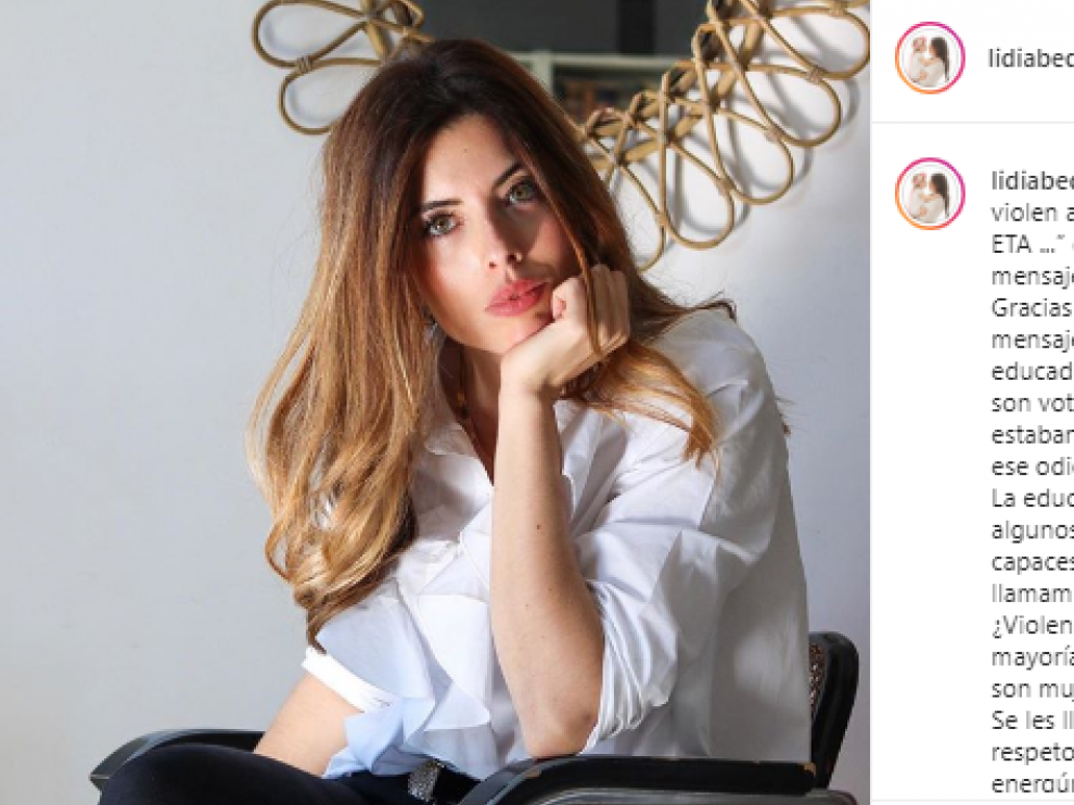 Lidia Bedman, mujer de Abascal, denuncia insultos y amenazas en Instagram