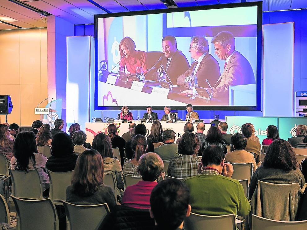 Inauguración de la edición del año pasado del Congreso Gastronomía & Salud.