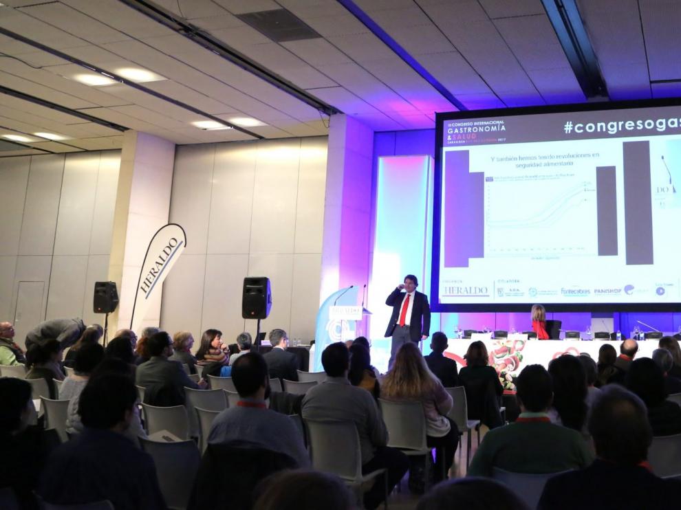 José Miguel Mulet, en la IV edición del Congreso de Gastronomía ySalud