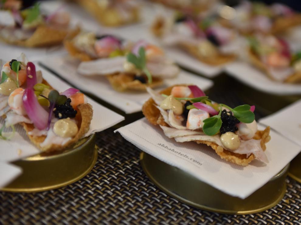 Una de las tapas presentadas al concurso por el hotel Abba, el establecimiento que ganó el año pasado.