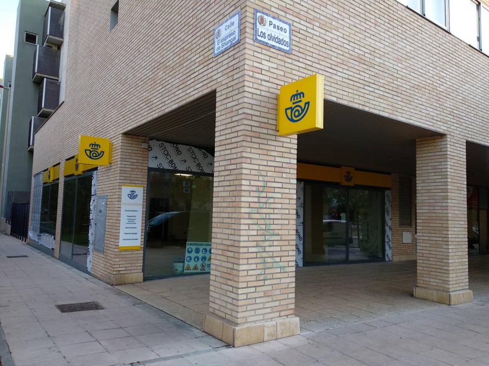 Las obras de la oficina de Correos de Valdespartera encaran su recta final