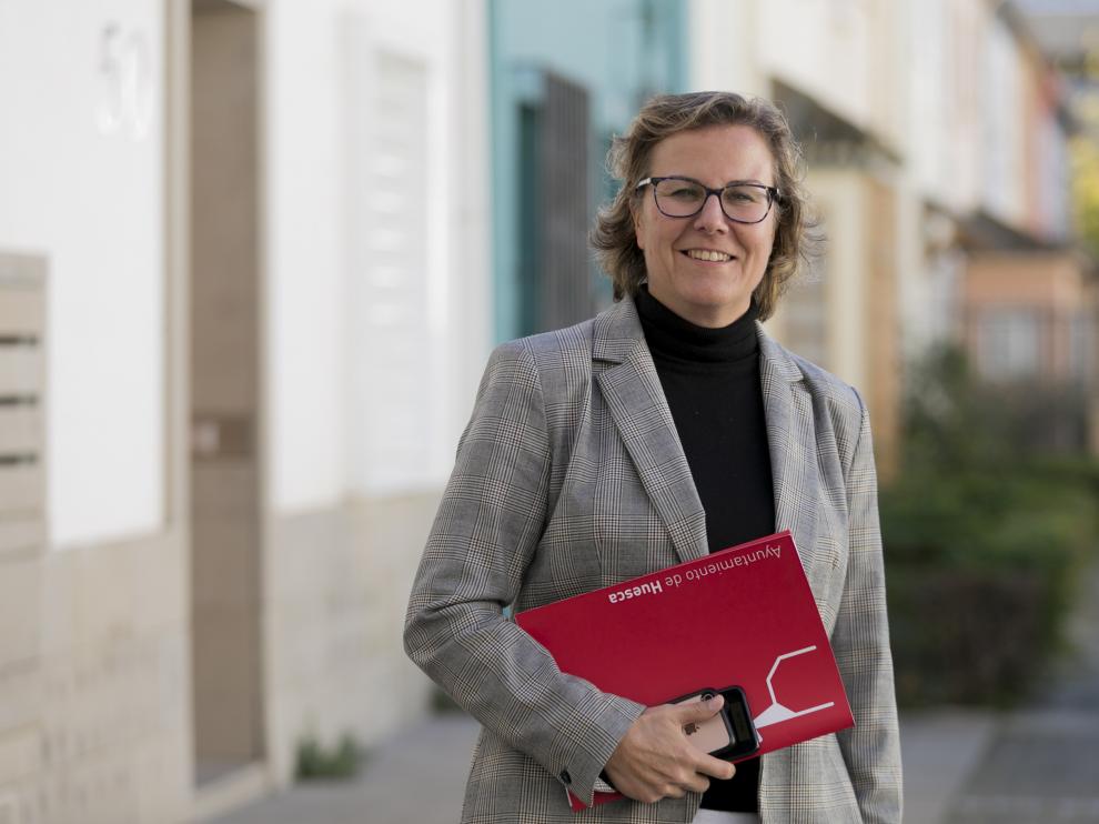 Beatriz Rivas, nueva intendente de la Policía Local de Huesca.