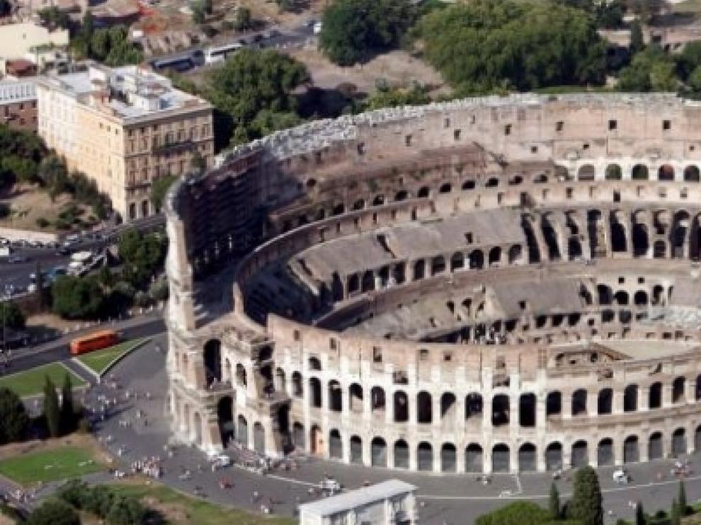 El coliseo, símbolo del Imperio Romano