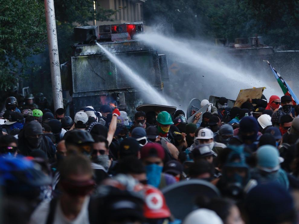 Continúan las protestas en Chile.