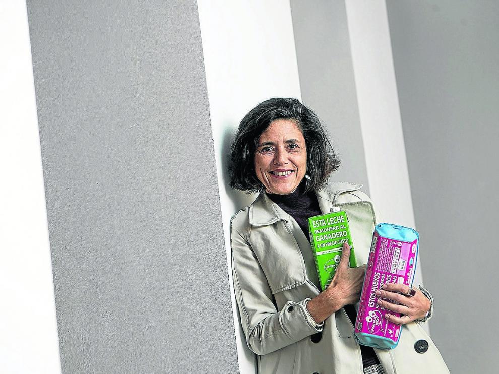 Annaïck Locqueneux dio a conocer su iniciativa en Zaragoza.