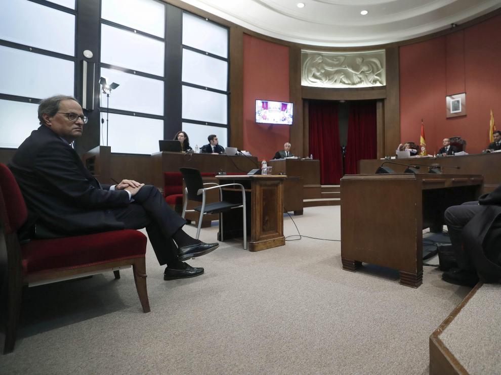Juicio contra Torra en el TSJC