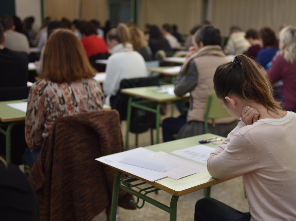 El primer examen de la oposición para conserje se celebró el 26 de octubre.